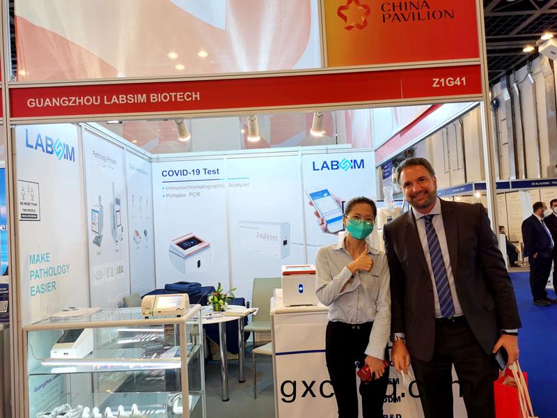 【展(zhan)會迴顧】藍(lan)勃生(sheng)物(wu)精(jing)綵(cai)亮相2022 MEDLAB Middle East